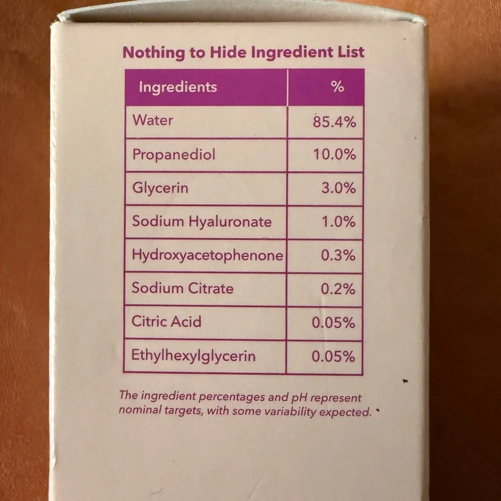 Good Molecules Hyaluronic Acid Serum 1oz NIB